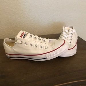 White Low Top Converse